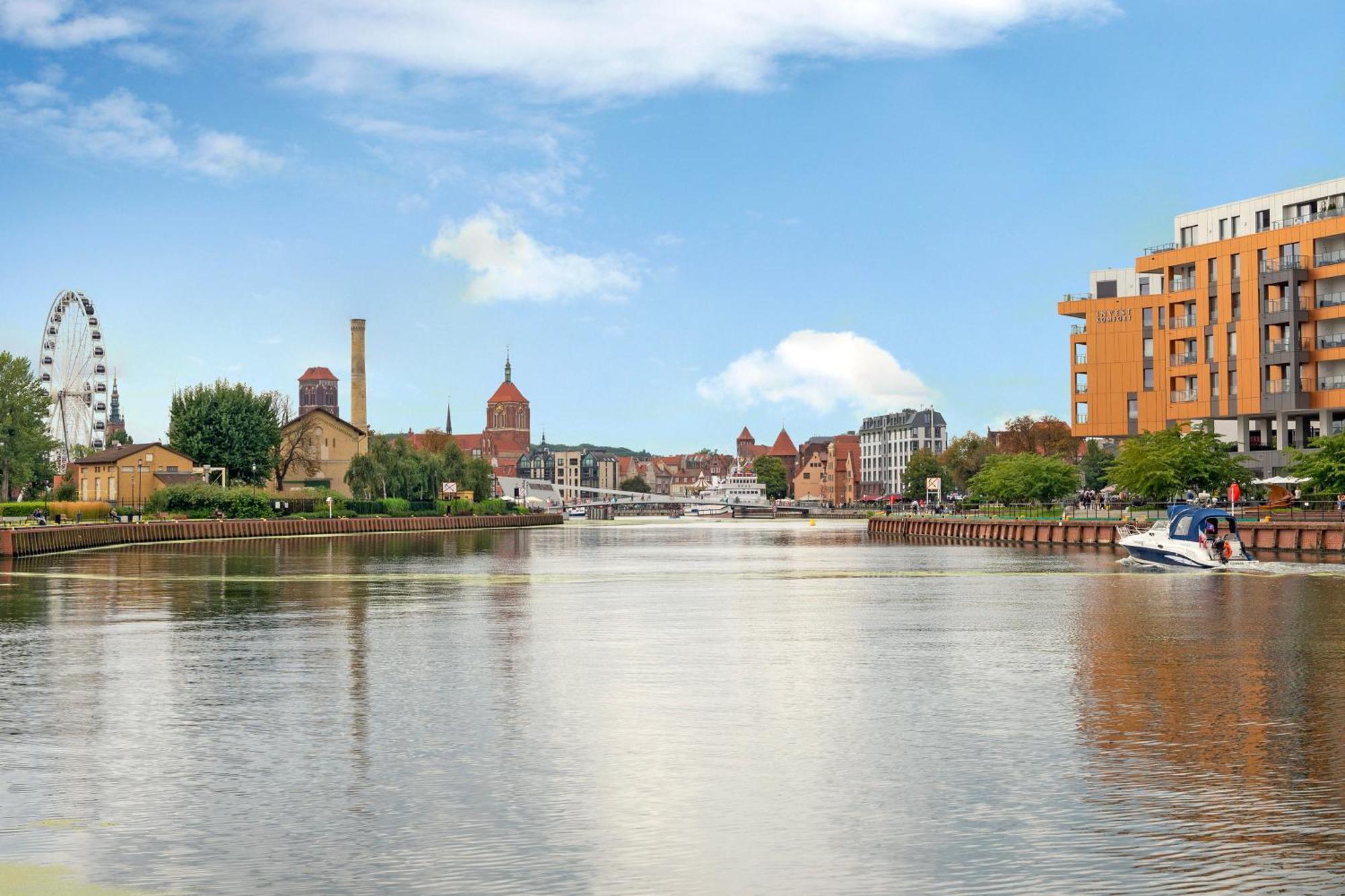 Riverside Nadmotlawie - Sauna, Gym & Kids Play By Lion Apartments Gdańsk Exteriör bild